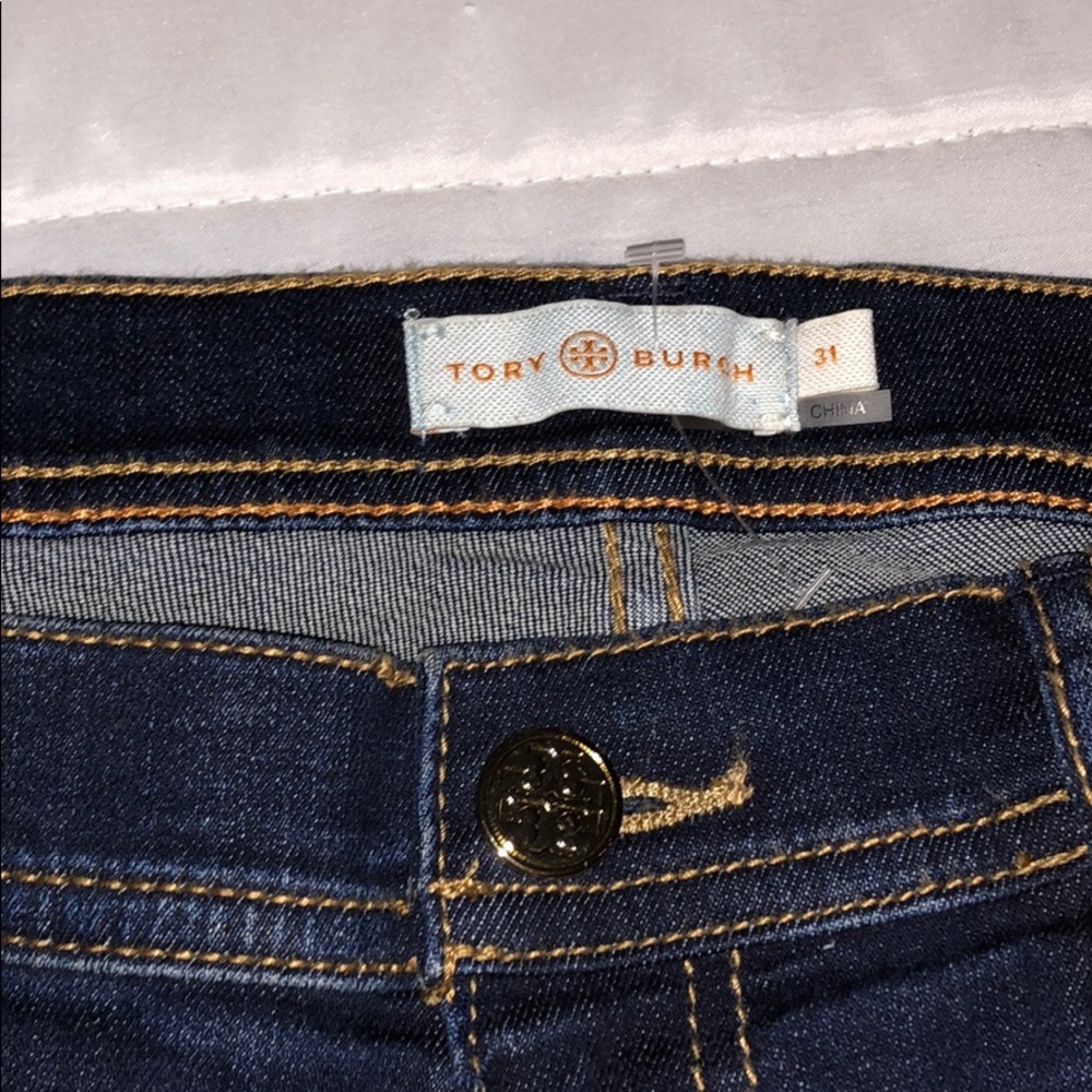 Tory Burch Boot cut jeans!